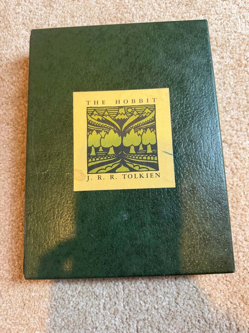 The Hobbit or There and Back Again by J.R.R. Tolkien Deluxe Edition and Slipcase